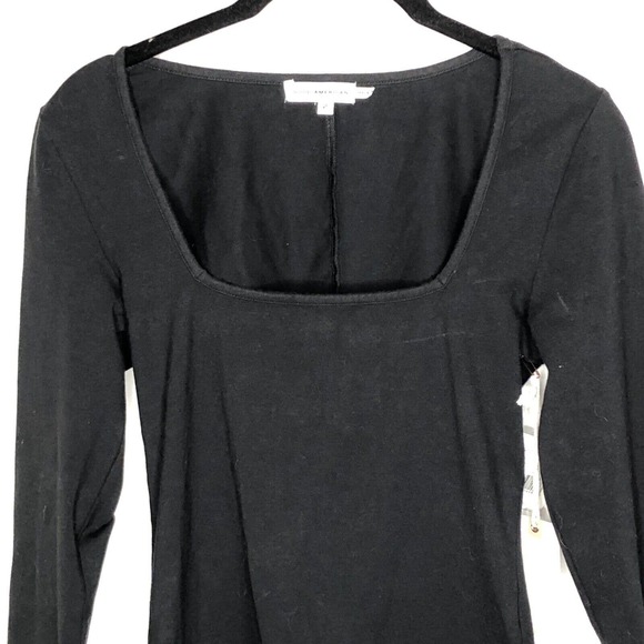 NWT Good American Womens Essential Biker Jumpsuit Size Medium Black Long Sleeve - Picture 6 of 10